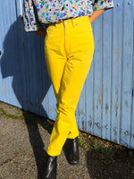 Charger l&#39;image dans la galerie, Jean Christian Lacroix taille haute jaune
