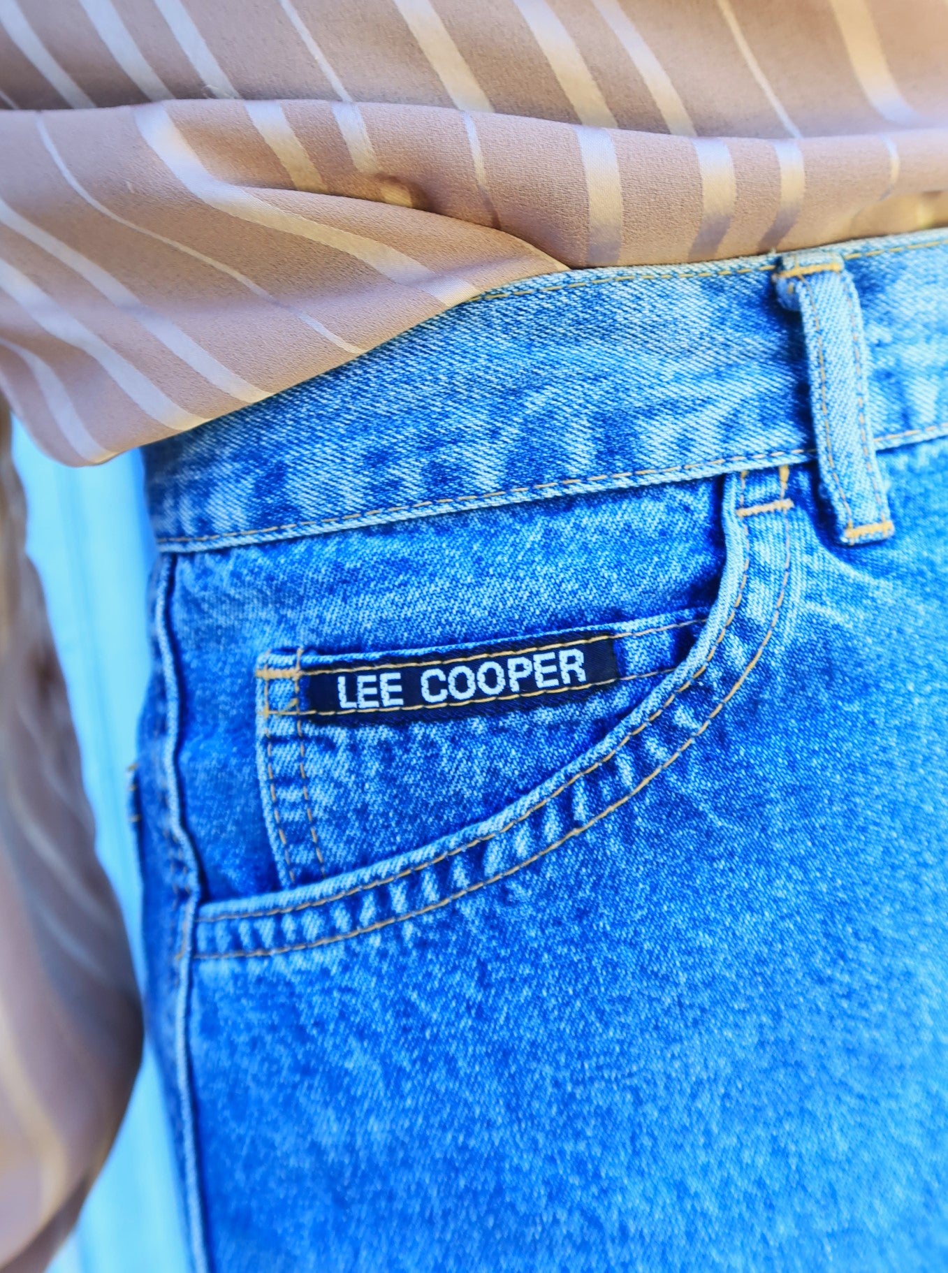 Jupe Lee Cooper en jean
